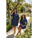 product_image_name-Fashion-Dark Blue Dangaree set with Tee-2