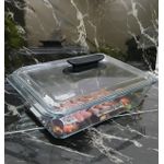 product_image_name-Un Branded-Casserole baking /storage tin with lid-2