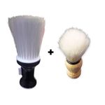 Shaving Brush & Barber Neck Brush