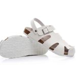 Men's Palm Sandals Shoes Comfortable Soft Sole Casual  White