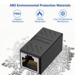product_image_name-Generic-4pcs RJ45 Straight-Through Cable Adapter / Network Coupler / Category 6 Cable Extender / Shielded Port-2