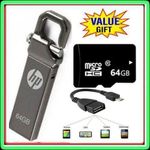 HP Memory Card 64gb High Speed + 64 GB FLASH + OTG