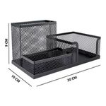 product_image_name-Generic-Multifunction Mesh Desk organizer/Pen holder-1