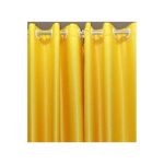 product_image_name-Generic-Get A Package Of Mustard Yellow Curtains , White Light Sheer For Window And Door, Double Curtain Rod + FREE MAGNETIC TIEBACK(PAIR)-2