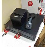 POS HARDWARE AVAILABLE 80mm Thermal Printer 1d Handheld Scanner And 4 Slot Cash Drawer
