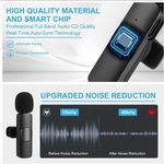product_image_name-Generic-TECHMASTERS K9 Wireless Microphone 2.4GHz Professional Microphone (with clip) Compatible with iPhone, Type-C and USB devices (includes two microphones)-7