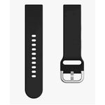 product_image_name-Generic-Huawei Watch GT 4 46mm Silicone Strap, Black Soft Waterproof 18mm Replacement Band with Quick Release Wristband for Huawei GT4 Smartwatch, 46mm Band-3