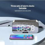 product_image_name-Generic-Bluetooth Speaker Digital Alarm Clock Large LED Screen-Black-3