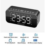 product_image_name-Generic-Bluetooth Speaker Digital Alarm Clock Large LED Screen-Black-7