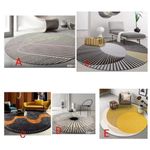 Decorative Modern minimalist round rugs
