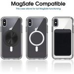 product_image_name-Generic-Phone Case For Clear Magnetic Magsafe Compatible Case For IPhone X Soft TPU-3