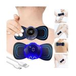 Electric  Portable Neck Back Massager Cervical Patch Pain Relief - 8 Massage Modes