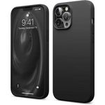 iPhone 13 Pro Max good Silicone Cover Case - black