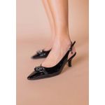 product_image_name-J Renee-Women’s Slingback Kitten Heel Pumps - Size 9.5 US-2