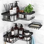 product_image_name-Generic-3pcs set Heavy-duty Corner Shower caddy shelf/Bathroom organizer-1