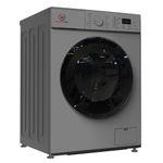 Smart Pro 8kgs Front Load Washing Machine SWM-08FLA, Grey (1 YR WRTY)