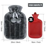 product_image_name-Generic-Fluffy fabric covered 2 litre hot water bottle bag-3