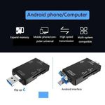 product_image_name-Generic-6 IN 1 Card Reader OTG Type-C SD Card Reader Flash Drive-2
