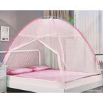 product_image_name-Generic-Foldable Mosquito Net Tent for 4x6 & 5x6 Beds - Portable Insect Protection-4