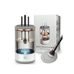 Automatic electric make up brushes cleaner