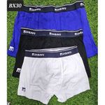 3Pcs Pure Cotton Checked Men's Boxers – Assorted