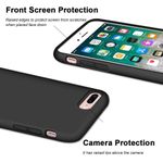 product_image_name-Generic-Black Slim Liquid Silicone 3 Layers Full Covered Soft Gel Rubber Phone Cover Case for iPhone 7 Plus-4