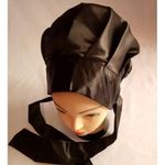 product_image_name-Fashion-Satin Silk Sleep Bonnet Sleep Black-3