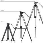 product_image_name-Kingjoy-VT-2500 Heavy Duty Camera Tripod Stand-2
