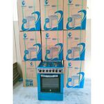 60*65   3+1 standing cooker with electric double heater oven ,timer,light and auto ignation