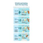 product_image_name-Generic-CHILDREN FIVE COLOUR SPELLING MOVEMENT GAME THINK LOGIC TRAINING INTELLIGENCE, DEVELOPMENT GAME -5