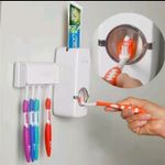 product_image_name-General-Toothpaste Dispenser with 5 Toothbrush Holder-2
