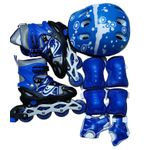 product_image_name-Generic-Complete Set Roller Skates with Helmet and Protective Guards  -2