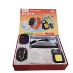 Rock 007 smart watch with 4 colours wireless charger warranty 1 year 