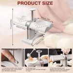 product_image_name-Generic-Automatic Dumpling/SAMOSA Machine Double Head Press Quick Manual, Automatic Dumpling Maker Mold, Dumpling Maker Machine Household Double Head Empanada Maker Press Convenient Dumpling Tool,Making Dumplings Quickly,Wrap Two At A Time-4
