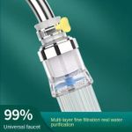 product_image_name-Generic-1pc Universal Faucet Filter - Purify Your Kitchen & Bathroom Tap Water Ins-6