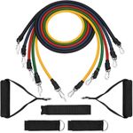 product_image_name-Generic-High Quality 11pcs Training Tube Elastic Resistance Bands Workout Exercise-1