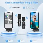 product_image_name-Generic-K15 Dual Wireless Lavalier Mic for iPhone, Android & DSLR – Plug & Play-2
