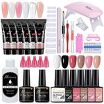 product_image_name-Generic-26pcs Nail Gel Lamp Manicure Tools Kits Nail Extension Set-1