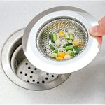 product_image_name-Generic-Stainless Steel Large Sink Strainer Waste Stopper/Anti-Clog-1