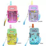 product_image_name-Generic-Kids Classic 500ml Cartoon Water Bottles-  Mobile Phone Shaped Water Bottle -2