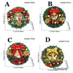 product_image_name-Generic-32cm Snow Flocked Wreath-2