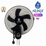 Nunix 16" Inches  Wall Fan  Wall Mounted Fan