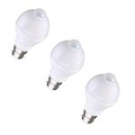 5W Auto PIR Motion Light Sensor LED Light Lamp Globe Bulb Pack Of 3