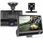 WDR Car DVR 1080P Full HD Dash Camera With Rear Backup Camera & Parking Assistance