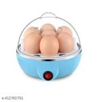Single Layer Electric Egg Boiler With Automatic Off, 7 Egg Poacher For Steaming, Cooking, Boiling