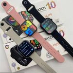 product_image_name-Smartwatch-Watch Hu19 Full Touch Screen Smart Watch With 3 Straps-1