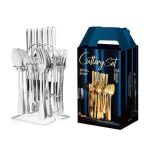 24PC Cutlery set (SILVER COLOUR)