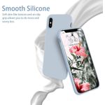 product_image_name-Generic-Slim Fit, Anti-Scratch and Shockproof Silicone Case for Apple IPHONE X - GRAY-2
