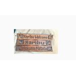 product_image_name-Generic-Set of 3 handcrafted wood home decor signs ( welcome home sign, karibu sign, hakuna matata sign-2