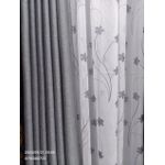 product_image_name-Generic-Gray Curtains 3Pcs Set With Sheers-2